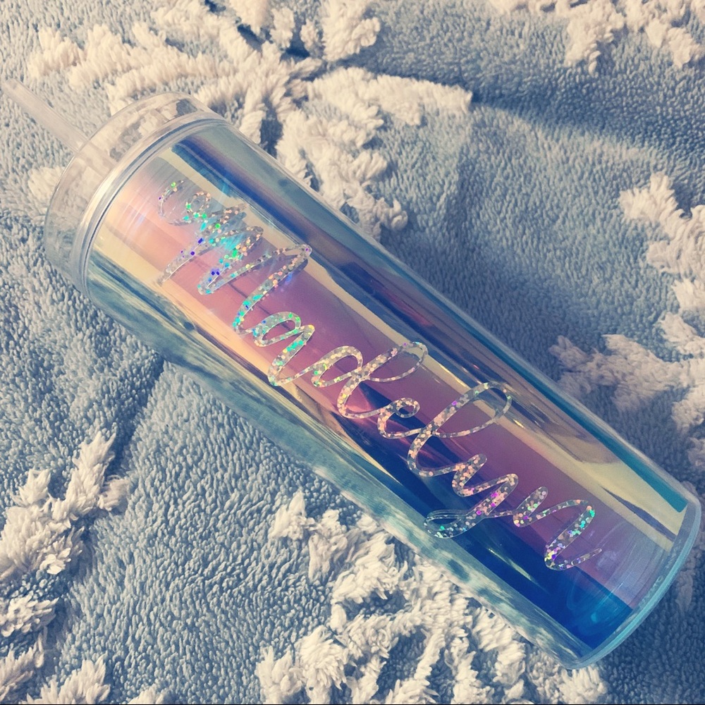 Customized Holographic Tumbler